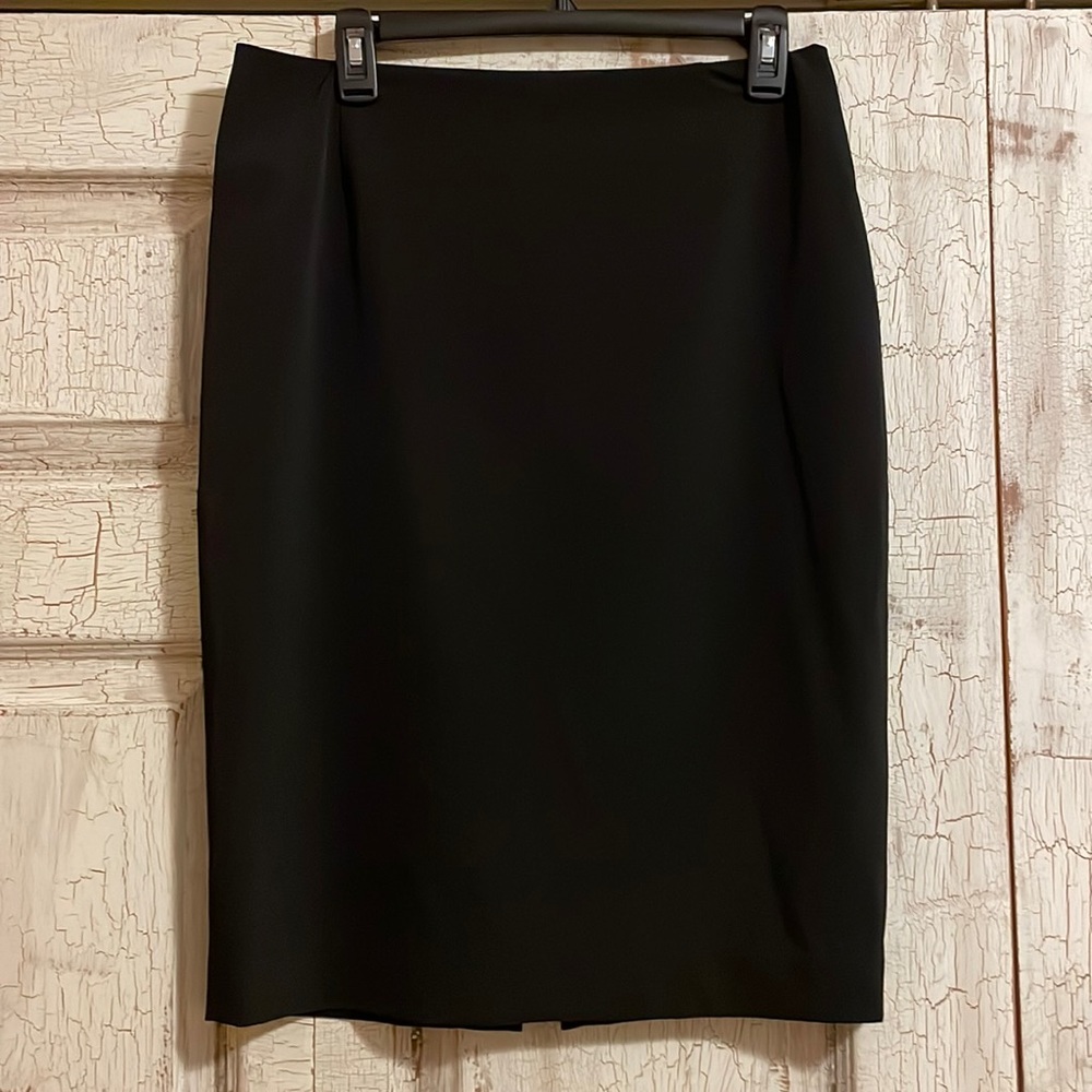 Classic Black Pencil Skirt